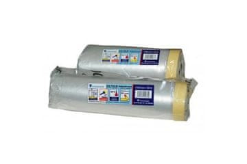 Ostatní Pokrivna folija Euro Tools 137245 Masking film with tape, 33 m x 1400 mm