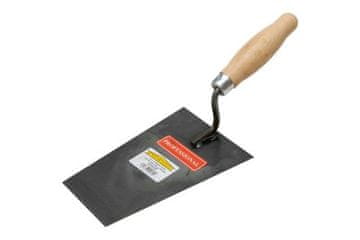 Ostatní Žlica EURO tools 132005 Steel trowel, 160 x 110 mm, black