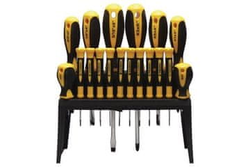 Ostatní Komplet izvijačev EURO tools 18424 SCREWDRIVER SET, CrV, 18 pcs.