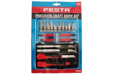 Ostatní Komplet skalpelov EURO tools 116282 Scalpel set, 23 pcs.