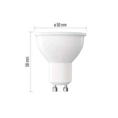 Emos LED žarnica ZQ8255S CLS MR16 3xDIM 7W, 800lm, GU10, NW