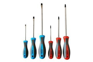 Enpro Izvijači 703451 Screwdrivers SET, 6 pcs, PZ + flat, CrV