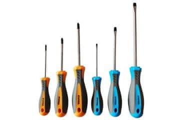 Enpro Izvijači 703450 Screwdrivers SET, 6 pcs, PH + flat, CrV