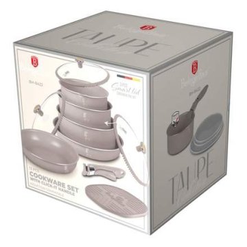 Berlingerhaus Set posod BH-8422 13 kusů Taupe Nordic Collection
