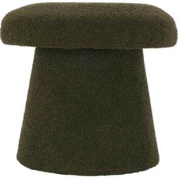 HOMESTYLING Tabure KO-AAK400140 Mushroom-shaped stool 43 cm olive green