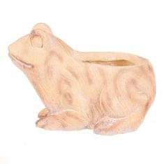 Autronic Embalaža za rože Frog - flower box, magnesium, wood imitation (SM505)