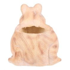 Autronic Embalaža za rože Frog - flower box, magnesium, wood imitation (SM505)