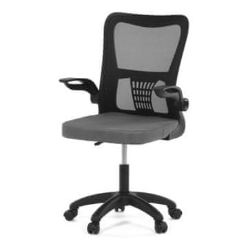 Autronic Pisarniški stol Office chair, rocking mechanism, gray mesh, KA-K2006 GREY
