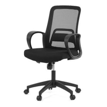 Autronic Pisarniški stol Office chair, rocking mechanism, black mesh, KA-S3015 BK