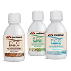 Meliconi Koncentrat za pralni stroj 621031, ECO perfume fresh woody, concentrated, for washing machines and dryers, 250 ml, Made in Italy