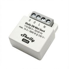 Shelly Rele EM Mini Gen4 max 8A 1 kanal WLAN Matter Zigbee Bluetooth