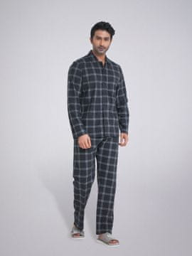 PANTONECLO Moški karirasti komplet za spanje