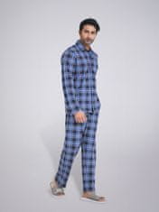 PANTONECLO Moški karirasti komplet za spanje , L
