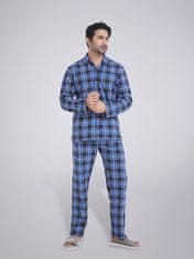 PANTONECLO Moški karirasti komplet za spanje , L