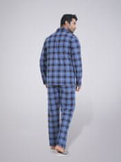 PANTONECLO Moški karirasti komplet za spanje , L
