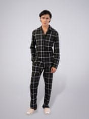 PANTONECLO Moški karirasti komplet za spanje , L