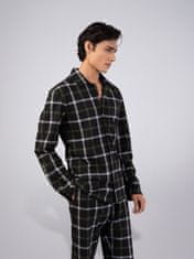 PANTONECLO Moški karirasti komplet za spanje , L