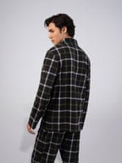 PANTONECLO Moški karirasti komplet za spanje , L