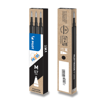 Pilot Polnilo 2067 FriXion M, 0,7 mm - črno
