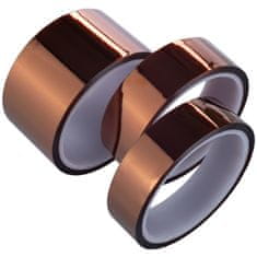Rosfix Kapton Trak 10 Mm – Visokotemperaturni Silikonski Lepilni Trak | 0,05 Mm X 30 M, do 240°C