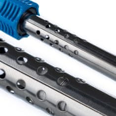 Rosfix Set Električni Spajkalnik Blue Lark 80w BL80w in Spenjač za Plastiko – za Plastične Popravke | 230 v, 50 w, 750 °C, 200 Sponk | za Avtomobilske in DIY Uporabe