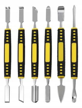 Rosfix Set Orodij za Spajkanje 12v1 – Kovinska Dvostranska Konstrukcija, 10 Konic, za BGA/SMD/CPU