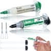 Rosfix Set Spajkalni Material Flux 338 in Tekoča Spajka 138°C – 2x Bat, 2x Igel | Za GSM in BGA