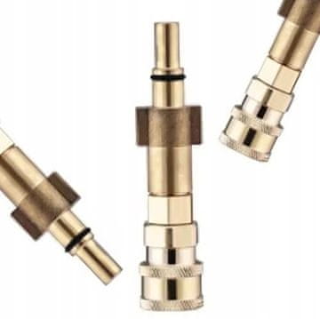 Rosfix Nadomestni Del za Visokotlačni Čistilnik Bosch/Black+Decker/Makita – Adapter QC 1/4"", 160 bar, 60°C