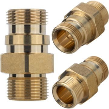OEM Adapter M22-EASY!Lock 4111-029 – Medeninasti Adapter za Pritrditev Cev | 300 bar, 155°C, M22x1,5 | kot kakovosten rezervni del za Kärcher