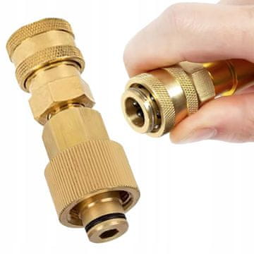 Rosfix Nadomestni Del za Visokotlačni Čistilnik Karcher HD HDS – Mosižna Priključka TR22 | Szybkozłącze 1/4""