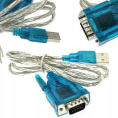 Rosfix Adapter USB na RS232 – Serijski Pretvornik CH340, 0,8 m, 1 Mbps | USB 2.0/3.0, Windows Podpora