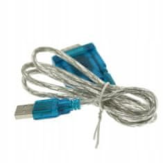 Rosfix Adapter USB na RS232 – Serijski Pretvornik CH340, 0,8 m, 1 Mbps | USB 2.0/3.0, Windows Podpora