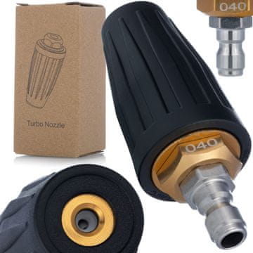Rosfix Nadomestni Del za Visokotlačni Čistilnik Lavor – Rotacijska Turbodiza 1/4"", 150 bar, 60°C, 8 l/min