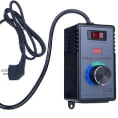 Rosfix Regulator Napetosti 4000W – Za Motorje, Grelnike, Svetila | 230V, 10A, Zaslon, Gumb, 120×65×55 mm