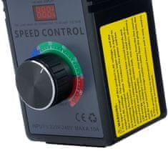 Rosfix Regulator Napetosti 4000W – Za Motorje, Grelnike, Svetila | 230V, 10A, Zaslon, Gumb, 120×65×55 mm