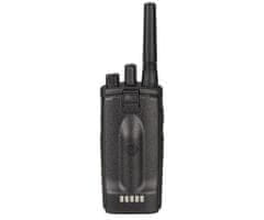 Motorola XT420 walkie talkie, 1-KIT, PMR446, 16 kanalov / 219 privatnih kod, doseg 9km,+dodatki, črn