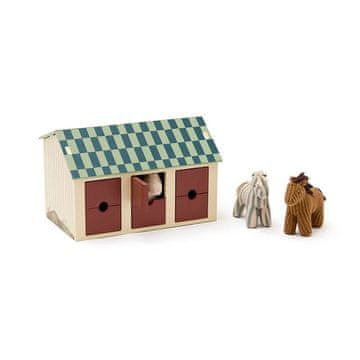 Kids Concept Hlev s konji