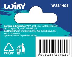 Komplet čopičev 4 kosi ploščatih