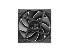 DEEPCOOL FD12 ventilator za ohišje, 120 mm, PWM, črn (R-FD12-BKNPN1-G)