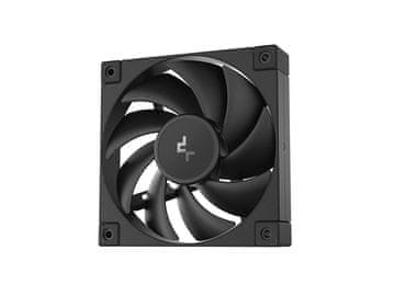 DEEPCOOL FD12 ventilator za ohišje, 120 mm, PWM, črn (R-FD12-BKNPN1-G)