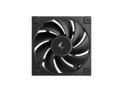 DEEPCOOL FD12 ventilator za ohišje, 120 mm, PWM, črn (R-FD12-BKNPN1-G)