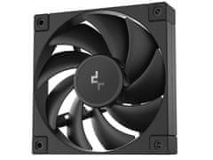 DEEPCOOL FD12 ventilator za ohišje, 3-v-1, 120 mm, PWM, črn (R-FD12-BKNPN3-G)