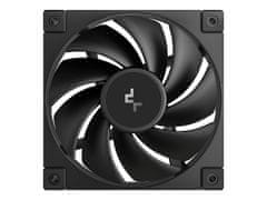 DEEPCOOL FD12 ventilator za ohišje, 3-v-1, 120 mm, PWM, črn (R-FD12-BKNPN3-G)