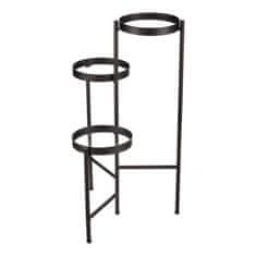 Autronic Stojalo za rože Flower stand - 3 tier, metal with glass (FA23-016)