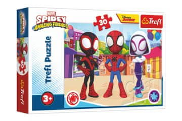 Trefl Puzzle Spidey in njegovi neverjetni prijatelji 30 kosov