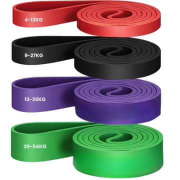 MG Training vadbeni trakovi z uporom 4 kosi, barvni