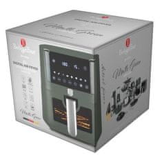 Berlingerhaus Cvrtnik na vroč zrak BH-9709 digital 5 l Matte Green Collection