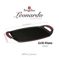 Berlingerhaus Žar plošča s titanovo prevleko BH-8047 47 cm Leonardo Collection