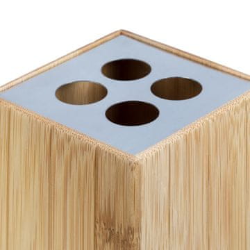 Northix Kopalniški dodatki Bamboo Set 3 – črpalka, milo, držalo