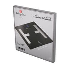 Osebna tehtnica z merjenjem maščob, mišic in vode 180 kg Mat črna kolekcija BH-9734